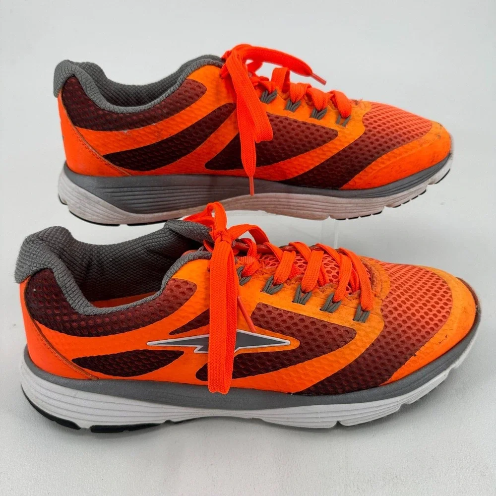 Avia Running Shoes Sneakers MENS Orange Gray Lace Up Athletic SIZE 10.5